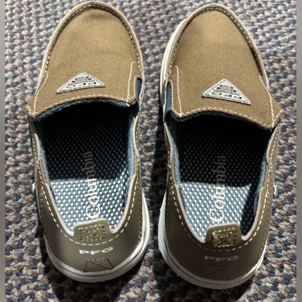 Columbia children’s Bahama PFG shoes. Non skid marking. NWT.